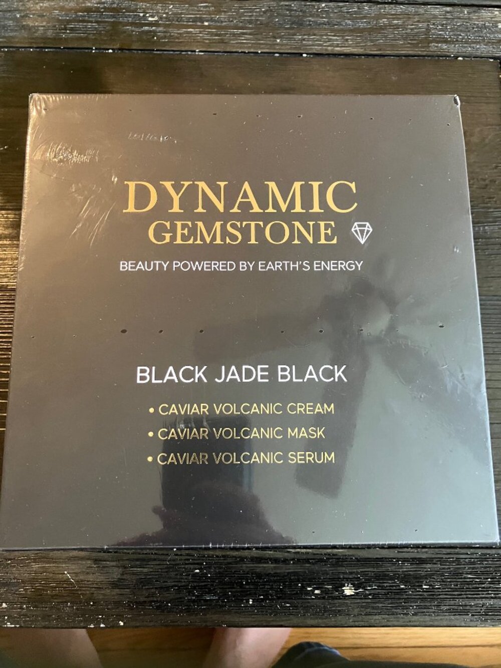 Dynamic Gemstone Black Jade Black Cream/Mask/Serum Set